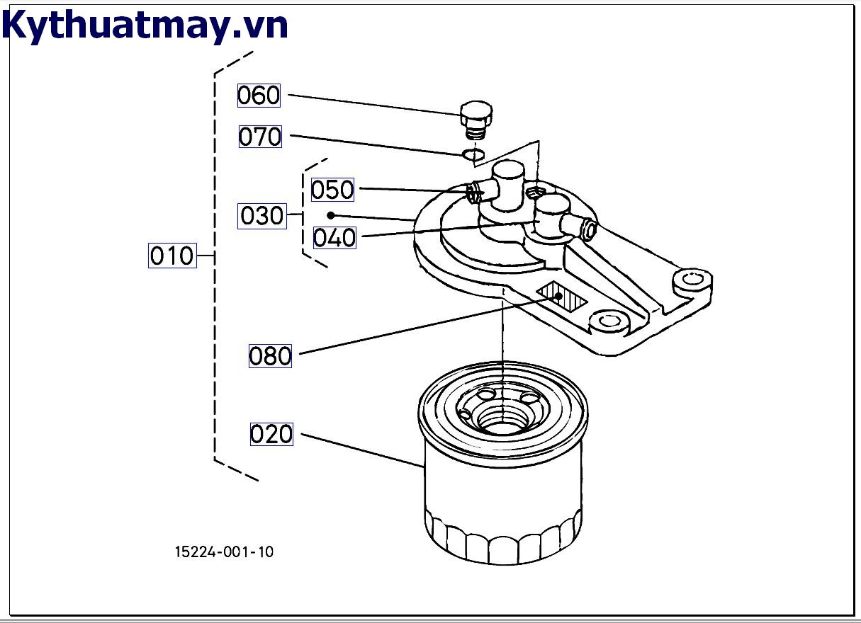 Của bộ lọc nhiên liệu ( những bộ phận cấu thành)